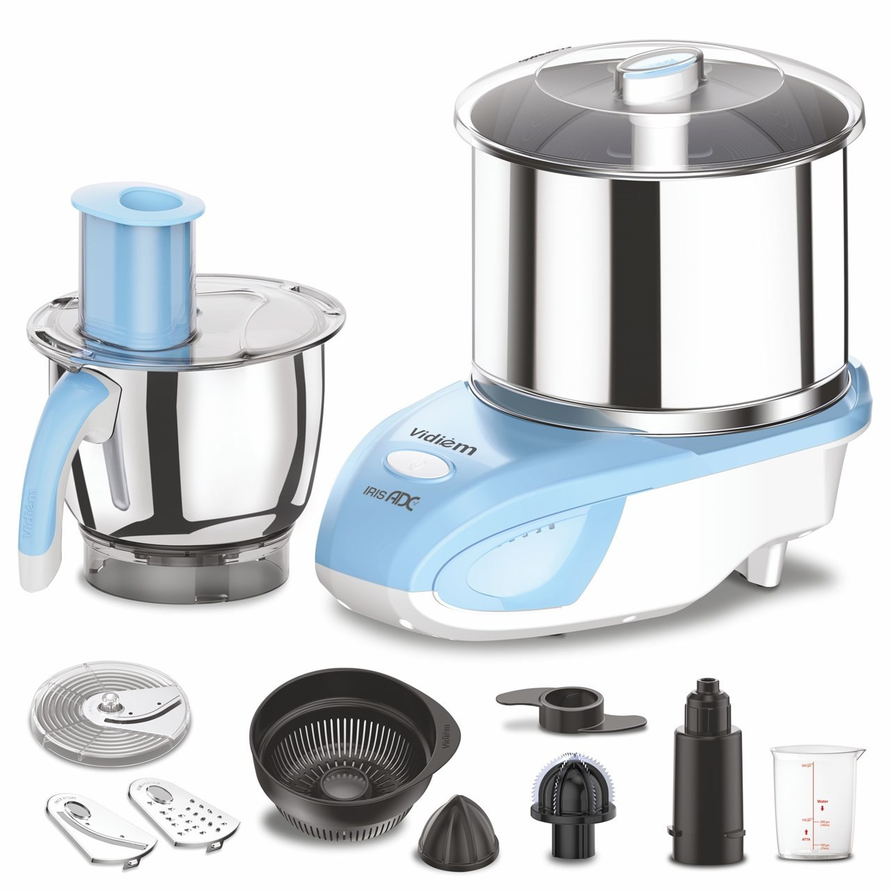 vidiem-iris-2l-multi-purpose-wet-grinder-ss-drum-stone-rollers-food-processor-multi-chef-jar-atta-kneader-110v90w-for-usa-canada-motor-rpm-1440-and-drum-rpm-150-home-commercial-use3