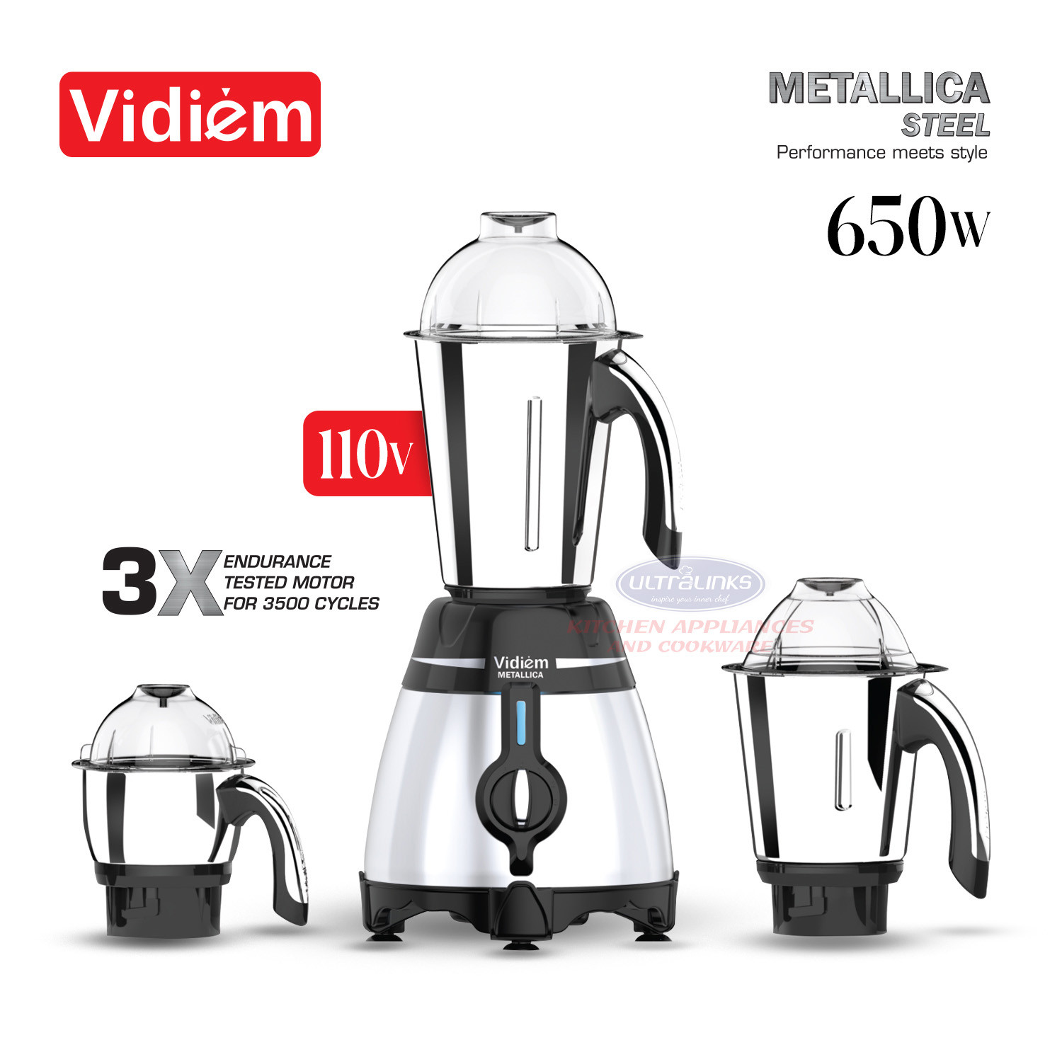vidiem-metallica-steele-650w-110v-stainless-steel-jars-indian-mixer-grinder-with-spice-coffee-grinder-jar-for-use-in-canada-usa