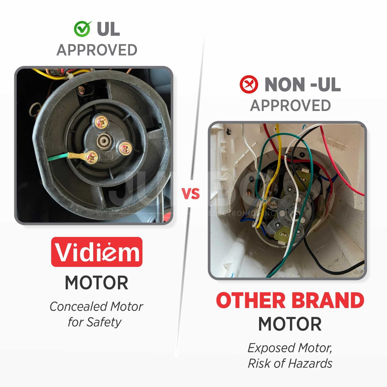 vidiem-victor-plus-mixer-grinder-110v-650w-ul-certified-motor-4-stainless-steel-jars-for-canada-usa-durable-abs-body-self-locking-jars-wet-dry-grinding