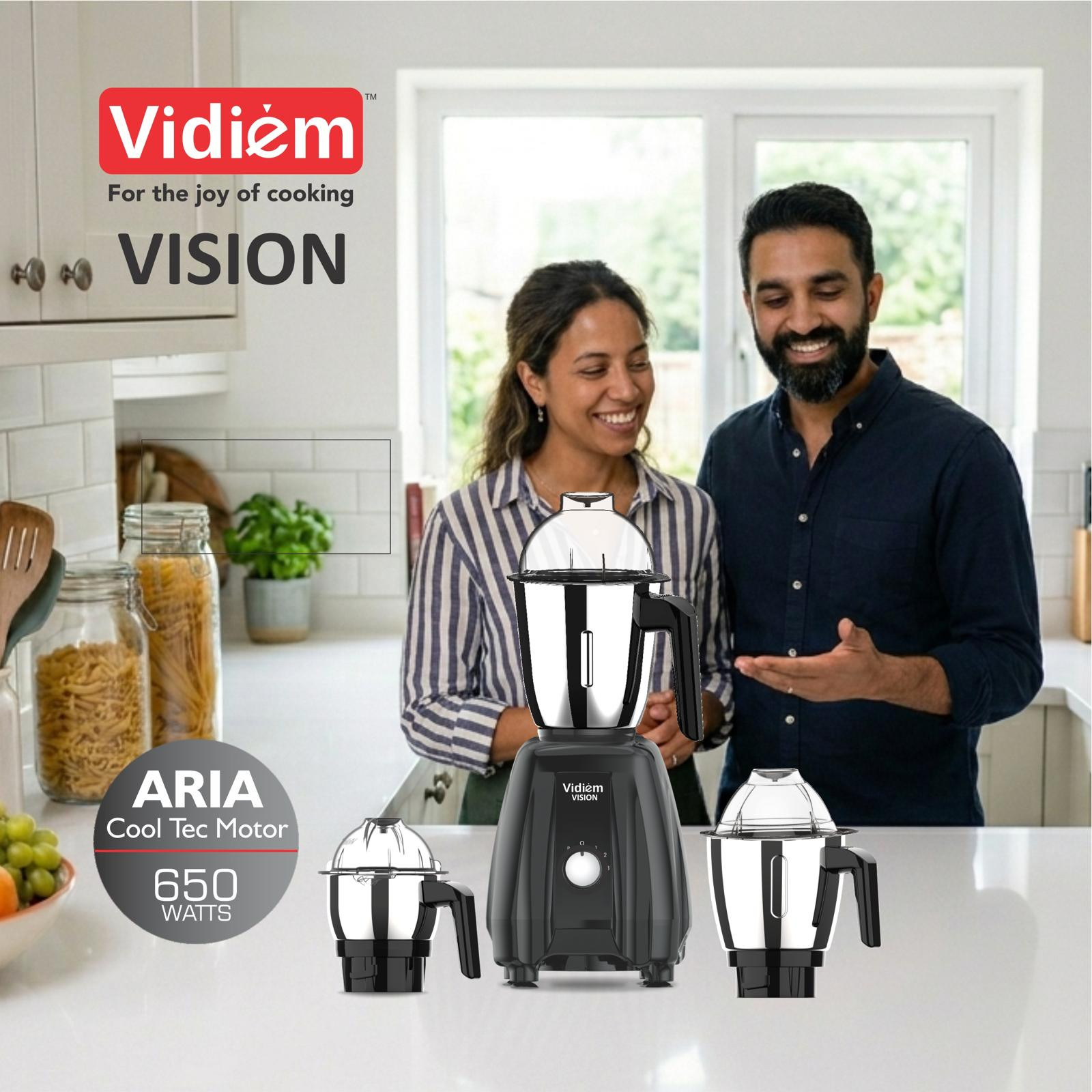 vidiem-vision-pro-650w-ul-certified-blender-mixer-grinder-110v-stainless-steel-blades-3-jars-for-blending-grinding